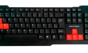 TECLADO USB MULTIMIDIA GAMER MULTILASER