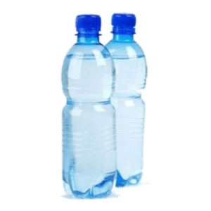 garrafa de água mineral 500ml