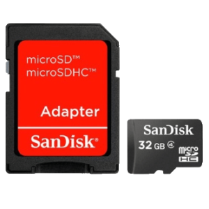 CARTAO DE MEMORIA 32GB SANDISK